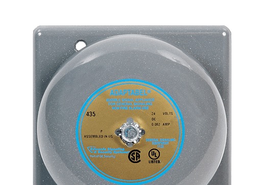 Edwards 435-6G1, EDWARDS (435-6G1) DC vibrating bell. The striker continues