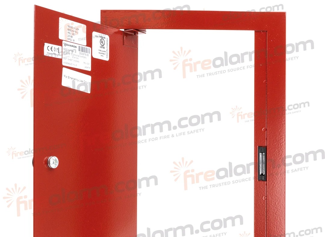 Edwards 6830-NY-S4, EDWARDS (6830-NY-S4) Stn Floor Warden Su Red 4State