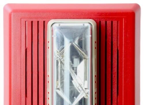 Edwards 757-8A-TW, EDWARDS (757-8A-TW) 110 cd Temporal Horn/Strobe – 24 Vdc, WH