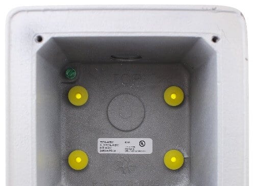 Edwards 757A-WBW, Edwards (757A-WBW) Weatherproof box, cast – white