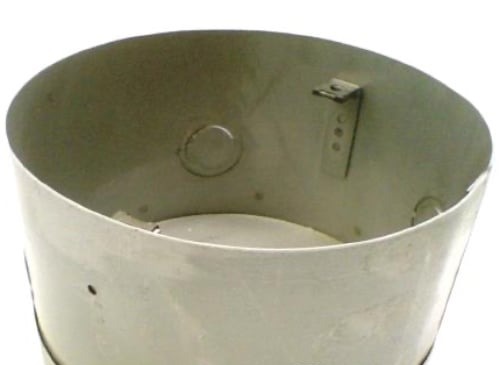 Edwards 960A-4RF, Edwards (960A-4RF) 4 inch backbox; round; flush