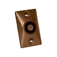 RSG DH24120FBLK Door Holder — 24V/120V, Semi-Flush, Powder Coated Black