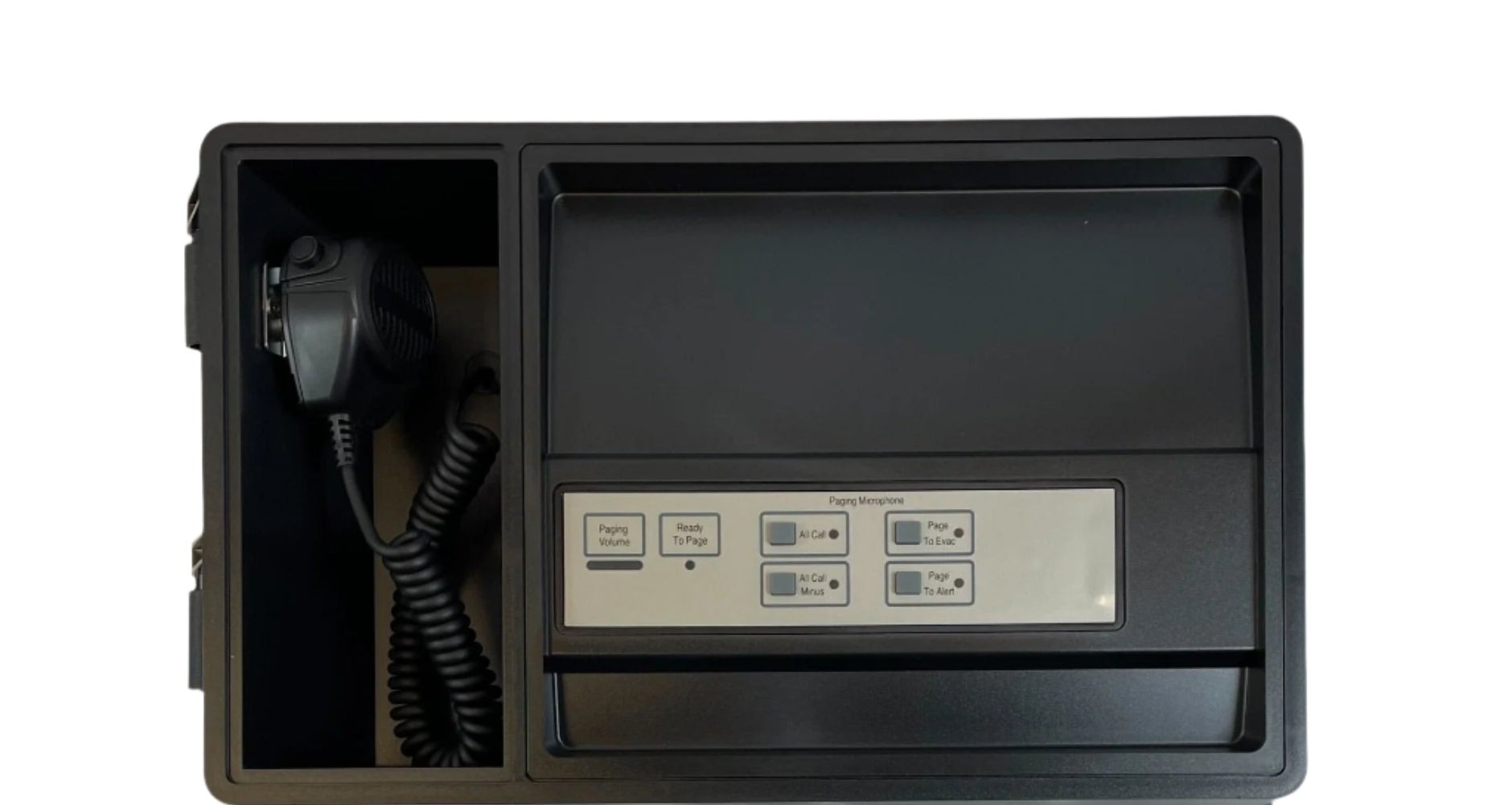 edwards 3x pmi interface, Edwards (3X-PMI) Audio system control and paging interface, includes audio control unit, interconnect cables, mounting plate, paging interface w/paging microphone and user controls, mounts in 2nd tier in 3x cabinet