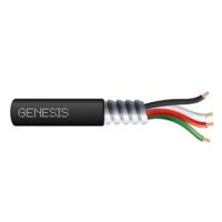 Genesis (10683908) 16/4 Stranded Thhn 600V — Mini Split Tray Cable, Type Tc Direct Burial — Black
