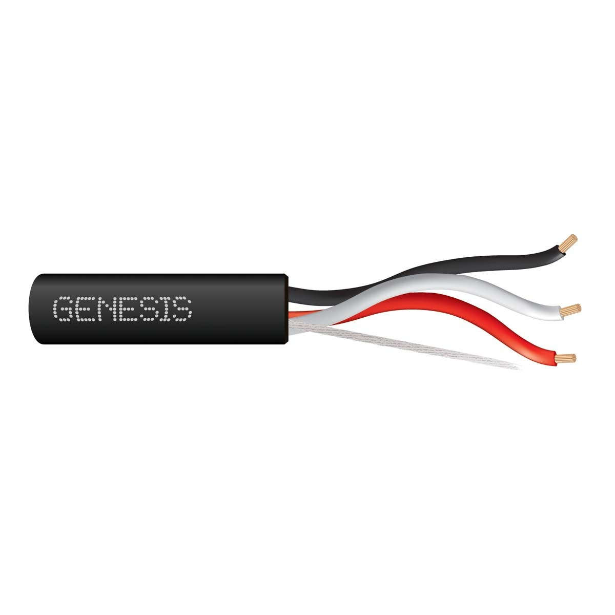 genesis 10693908, Genesis (10693908) 14/3 Stranded Thhn 600V — Mini Split Tray Cable, Type Tc Direct Burial — Black