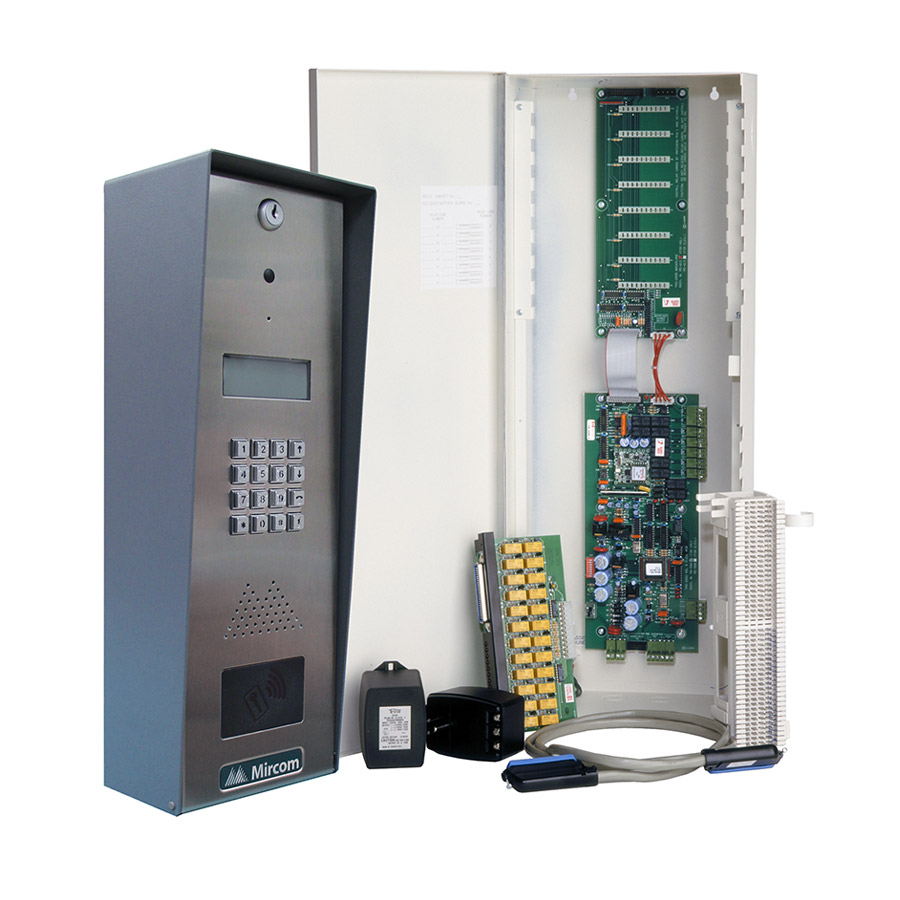 Mircom 2012K, Mircom (2012K) 12 Telephone Line Relay Card Kit C/W Cables
