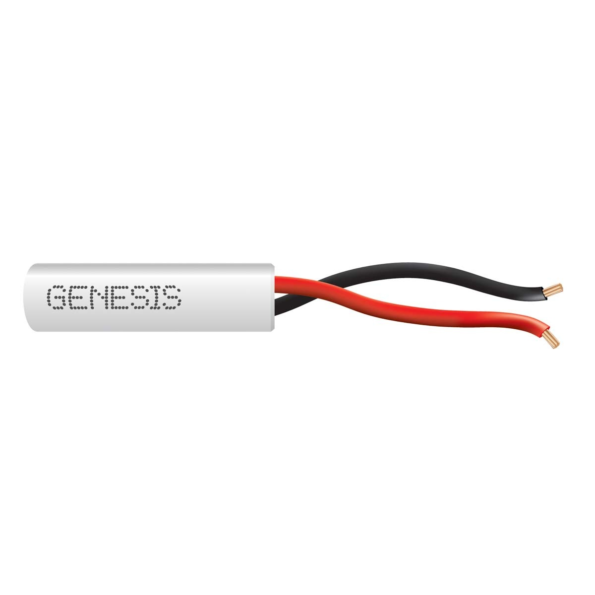 Genesis 21025801, Genesis (21025801) 22/2 stranded; security & control, riser, unshielded; white; 500 speed bag