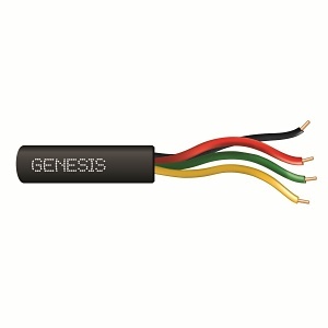 genesis 21035808, Genesis (21035808) 22/4 Solid — Security &amp — Control, Riser, Unshielded
