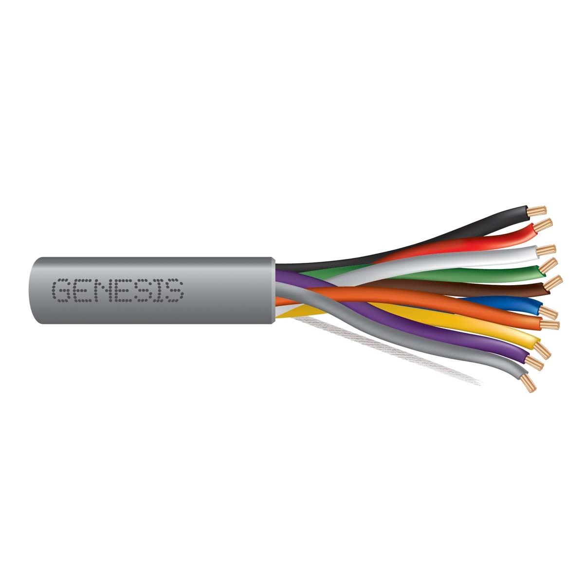 genesis 21085509, Genesis (21085509) 22/10 Stranded — Security &amp — Control, Riser, Unshielded