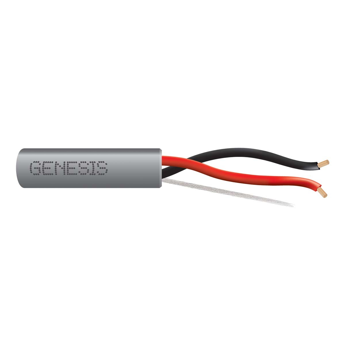 Genesis 21145501, Genesis (21145501) 18/2 stranded; security & control, riser, unshielded; white; 500 pull box