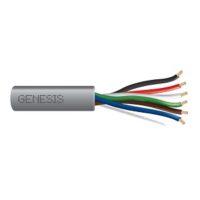 Genesis (21161009) 18/6 Stranded — Security & — Control, Riser, Unshielded