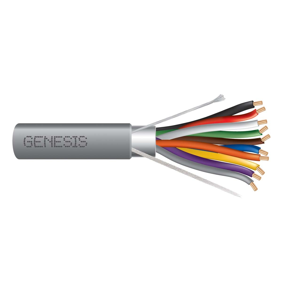 genesis 22185009, Genesis (22185009) 18/10 Stranded Shielded — Security &amp — Control, Riser, Shielded
