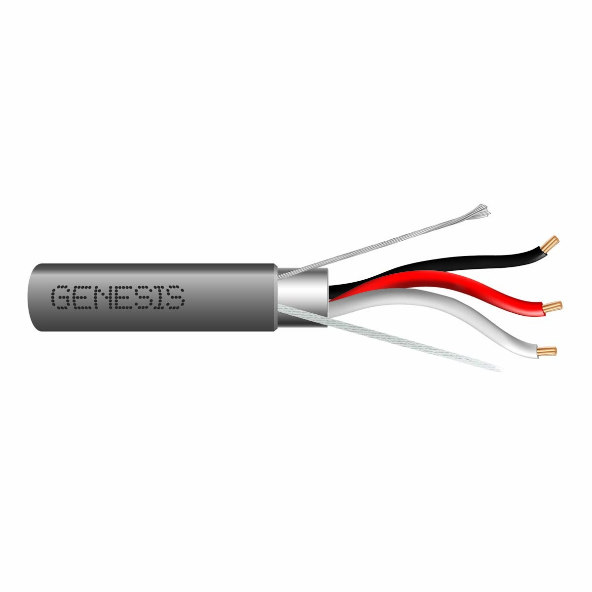 genesis 22281109, Genesis (22281109) 18/3 Stranded Shielded — Security &amp — Control, Riser, Shielded