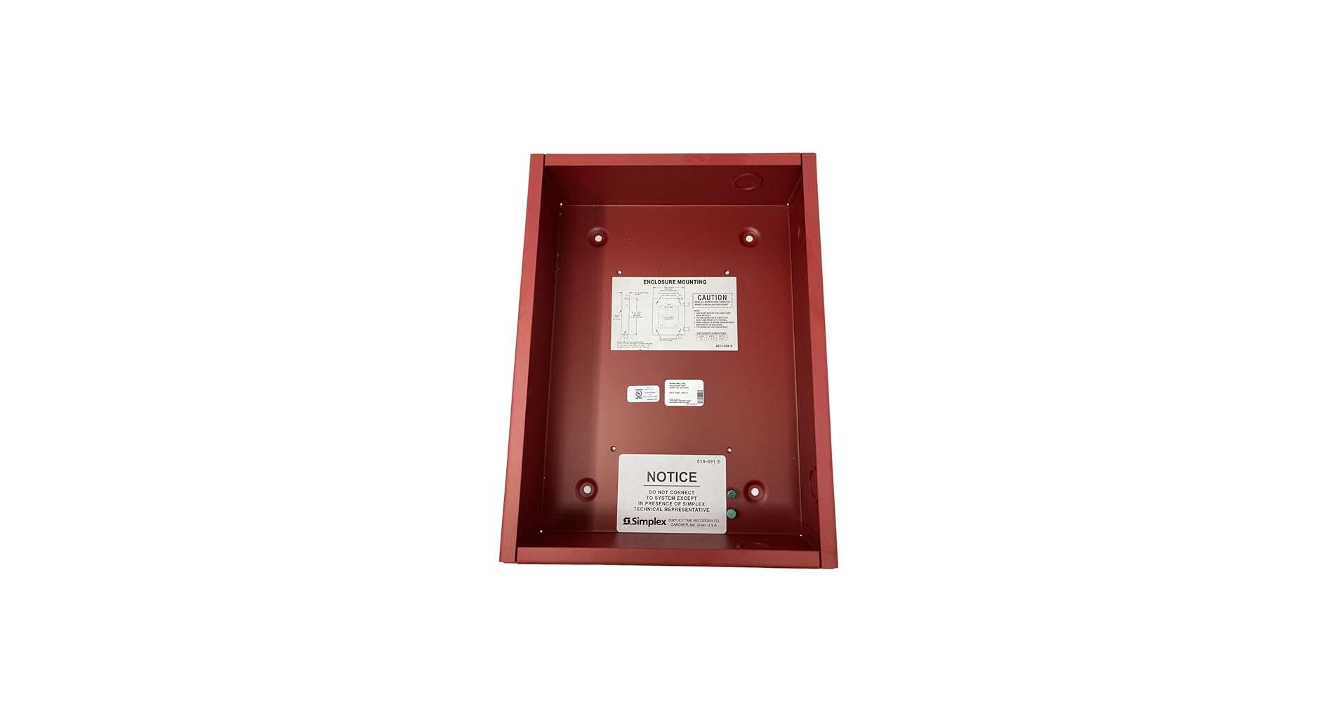 Simplex 2975-9813, Simplex (2975-9813) Platinum Semi-Flush Box Trim