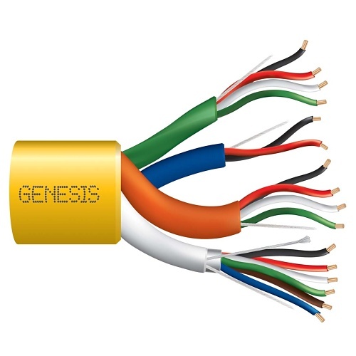 genesis 32062105, Genesis (32062105) 22/6 Stranded Shielded — Security &amp — Control, Plenum, Shielded
