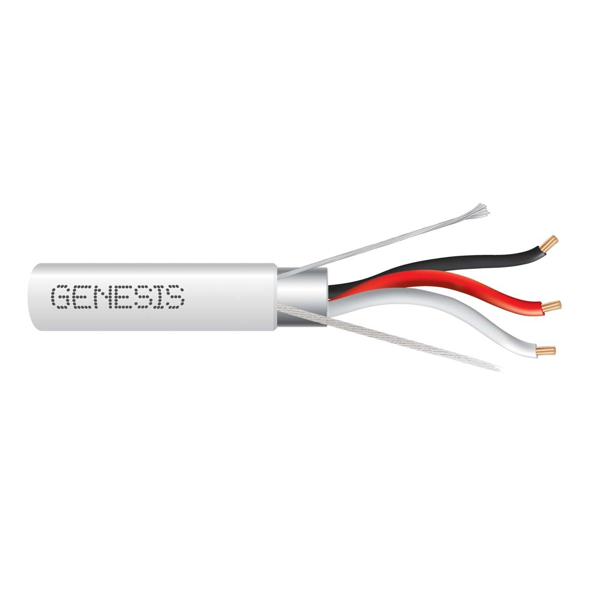 genesis 32260312, Genesis (32260312) 18/3 Stranded Shielded — Security &amp — Control, Plenum, Shielded