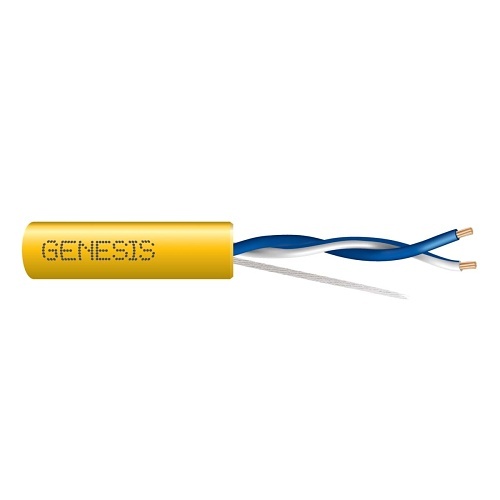 genesis 32521102, Genesis (32521102) 22/1Pr Stranded — Level 4 Lonworks, Plenum — Yellow