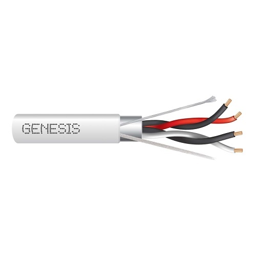 genesis 32522101, Genesis (32522101) 22/1Pr Stranded — Level 4 Lonworks, Plenum — White