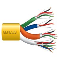 Genesis (32965002) 22/6+22/4+22/2+18/4, Each Shld — Access Control, Plenum — Yellow