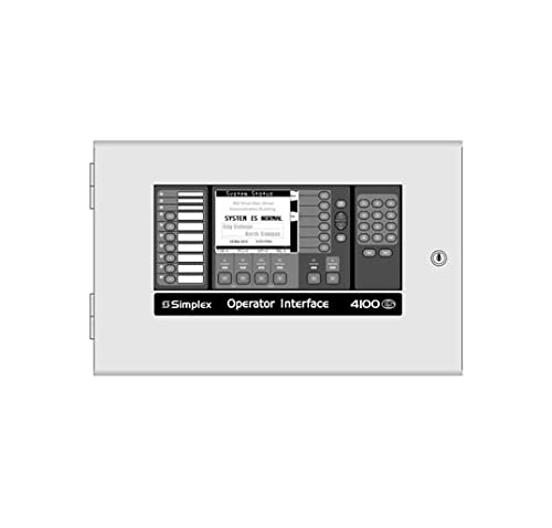 Simplex 4100-1316, Simplex (4100-1316) Primary 100 W Amplifier, 25 Vrms, 120 Vac, 60 Hz