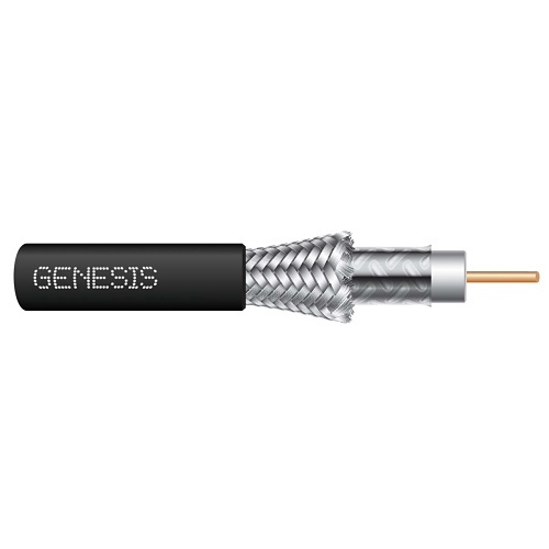 genesis 50181001, Genesis (50181001) Rg11 Ccs Dual-Shield (60%) — Catv Coax, General Purpose — White