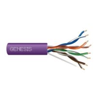 Genesis (50781109) 24/4Pr Cat 5E — Category 5E, Riser — Gray