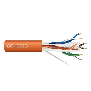 genesis 51022103, Genesis (51022103) 23/4Pr Cat 6 Plus — Category 6, Plenum — Orange