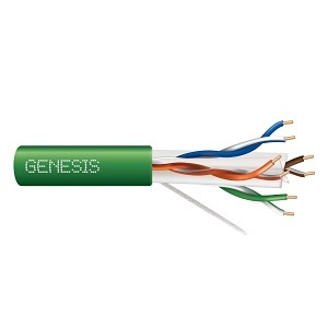 genesis 51022105, Genesis (51022105) 23/4Pr Cat 6 Plus — Category 6, Plenum — Green