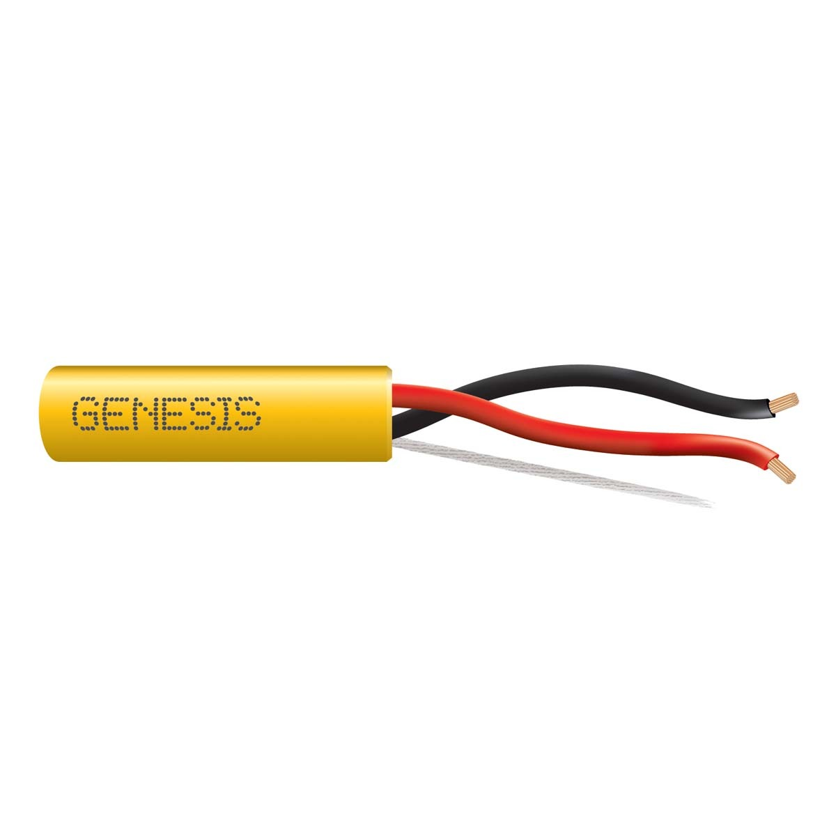 genesis 52505502, Genesis (52505502) 16/2 Stranded — Home Theater Sound, Riser, Unshielded — Yellow