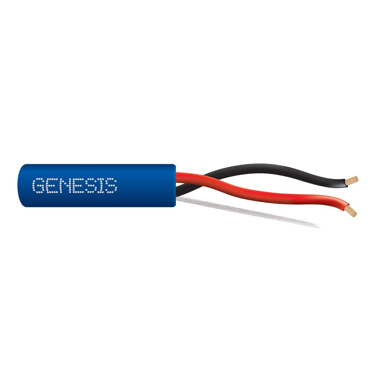 genesis 52505506, Genesis (52505506) 16/2 Stranded — Home Theater Sound, Riser, Unshielded — Blue