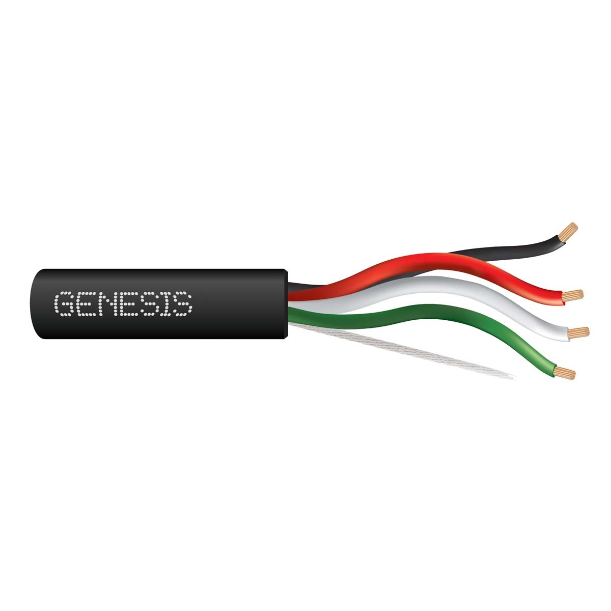 genesis 52515508, Genesis (52515508) Home Theater Sound, Riser, Unshielded — 16/4 Stranded — 500 Pull Box Black