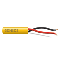 Genesis (52525502) 14/2 Stranded — Home Theater Sound, Riser, Unshielded — Yellow