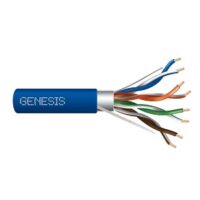 Genesis (53881006) 24/4Pr C5E Ftp Cmp/Ft6 1Mrl Bu — Category 5E, Plenum — Blue