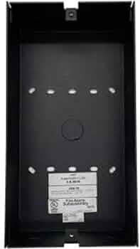 Notifier ABS-TD, Notifier (ABS-TD) Surface (Or Semi-Flush) Mount Backbox, Used With Ncd, Black