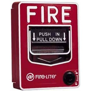 Fire-Lite BG-12LAOB, Fire-Lite (BG-12LAOB) Dual-Action Manual Pull Station With Key Lock