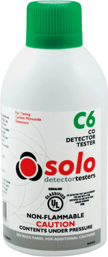 Solo C6, Solo (C6) Carbon Monoxide Detector Tester Spray