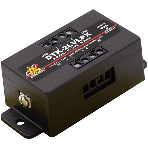 Ditek DTK-2LVLPX, Ditek (DTK-2LVLPX) 2 Pair – 12V- Terminal Strip – 22-12 Awg