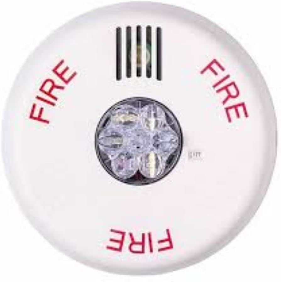 Wheelock ELHSWC-N, Wheelock (ELHSWC-N) Eluxa,Led Hn Str,Wht,Ceiling,24V,15/30/75/110/150/177Cd,No Ltr