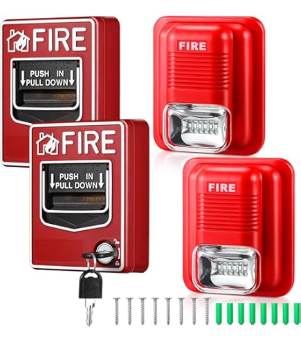 Wheelock ELMTSR-A, Wheelock (ELMTSR-A) Eluxa,Multitone Strobe Hn,Red,Wall,24V, Agent Lettering, Clear Lens