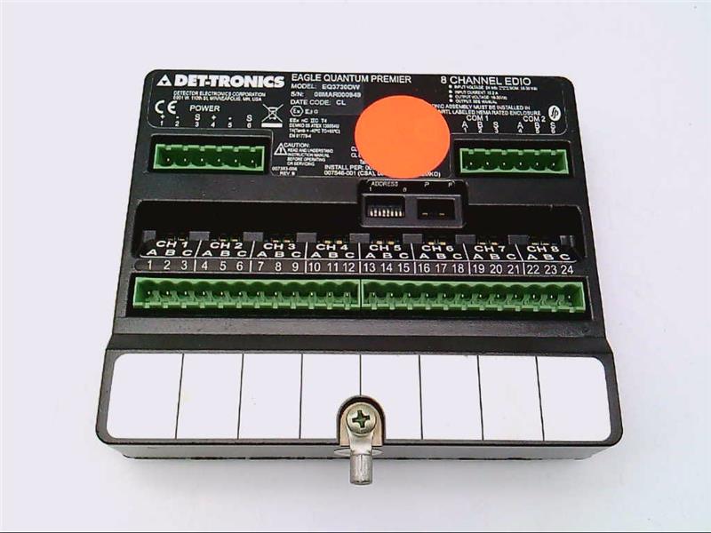 Det-Tronics EQ3730DW, Det-Tronics (EQ3730DW) 8 Channel Enhanced Discrete Input/Output Module