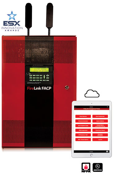 NAPCO FLX2-255, NAPCO FLX2-255 FireLink 255-Zone Addressable Fire Alarm Control Panel with 5G Dual-SIM