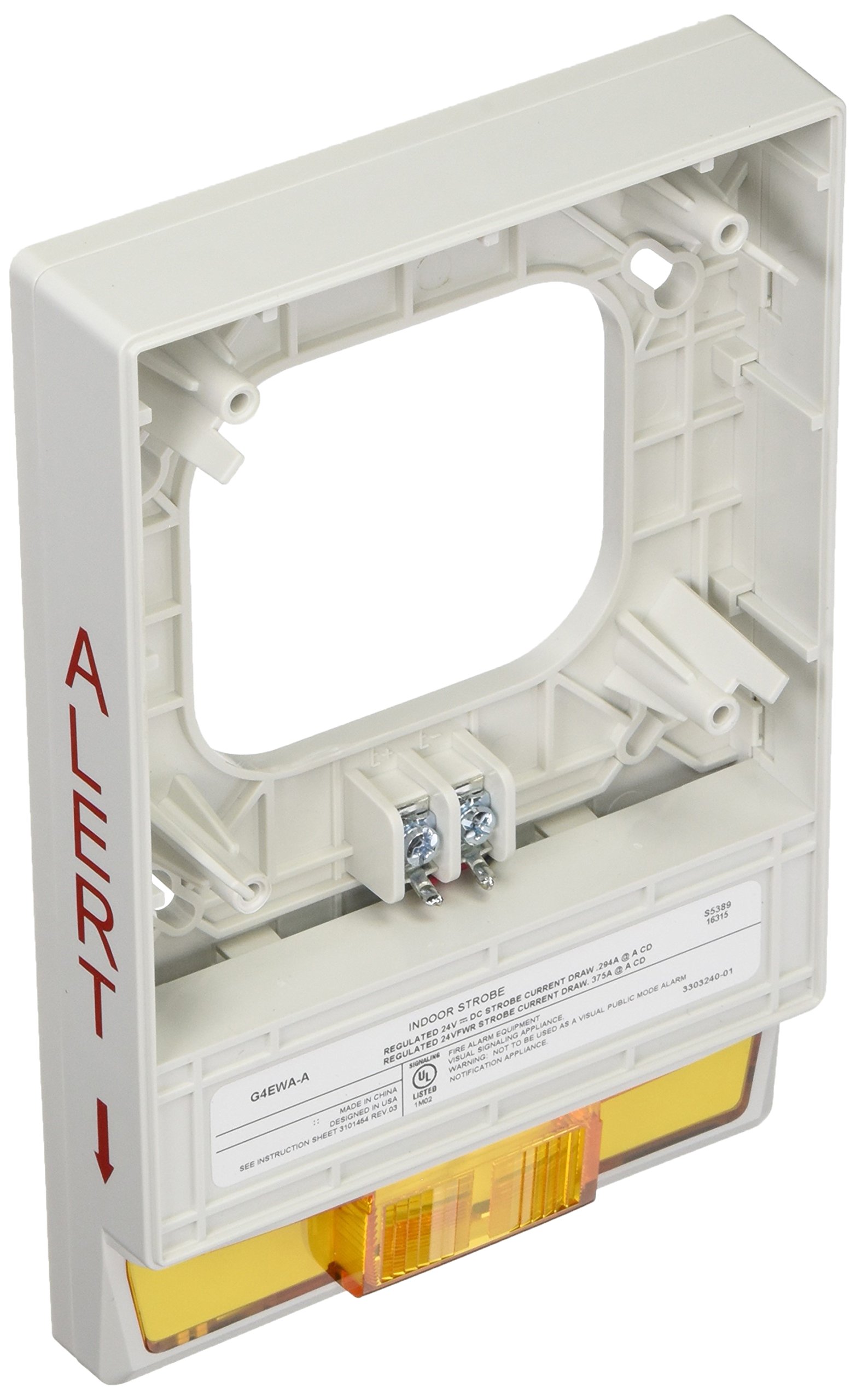 Edwards G4WSB, Edwards (G4WSB) Wall 4 Inch Surface Mount Box, White