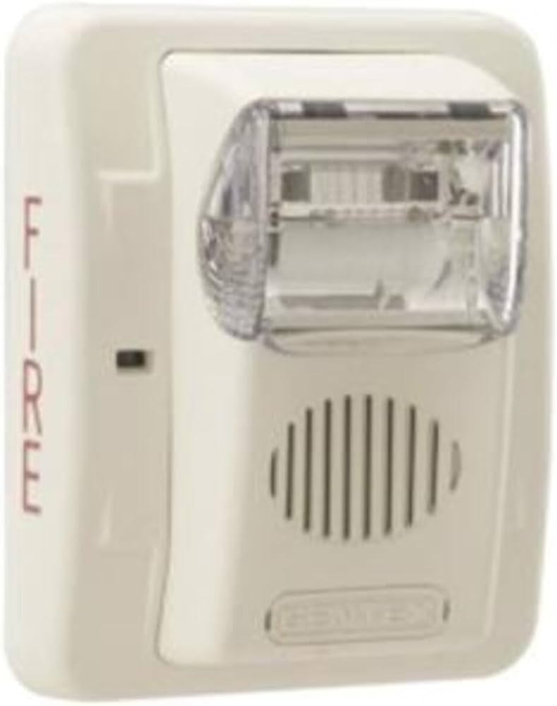 Gentex GES3-24PWW, Gentex (GES3-24PWW) (904-1320-002) Strobe Only, Selectable Candela Strobe, Wall Mount