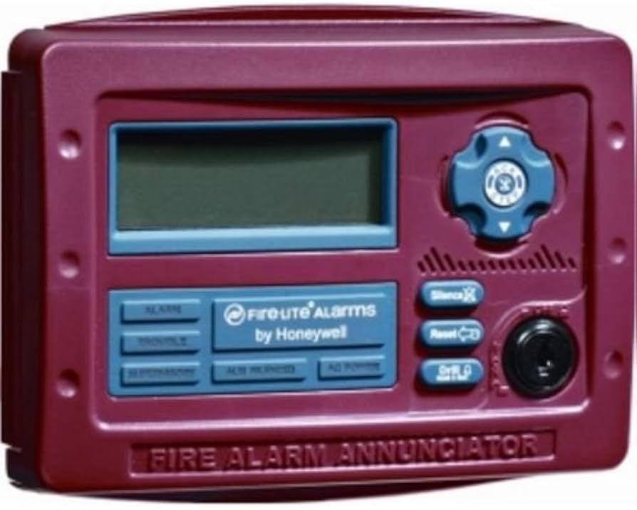 Gamewell GFANN-80, Gamewell (GFANN-80) Annunciator Remote Lcd W/Housing Red