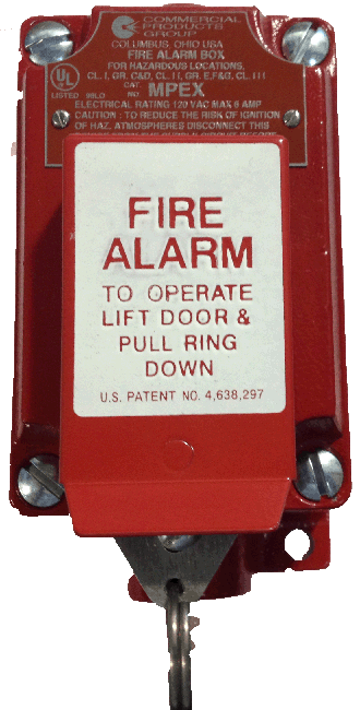 Honeywell HAZ-WP-PULL, Honeywell (HAZ-WP-PULL) Fire Alarm Pull Station, Non-Hazardous, Weatherproof
