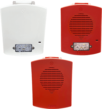 Potter Electric Signal PE-STW, Potter (PE-STW) Strobe, Led, Wall, White, Fire, Clear Lens, 15/30/75/110/135/185 Cd, 24V, Indoor