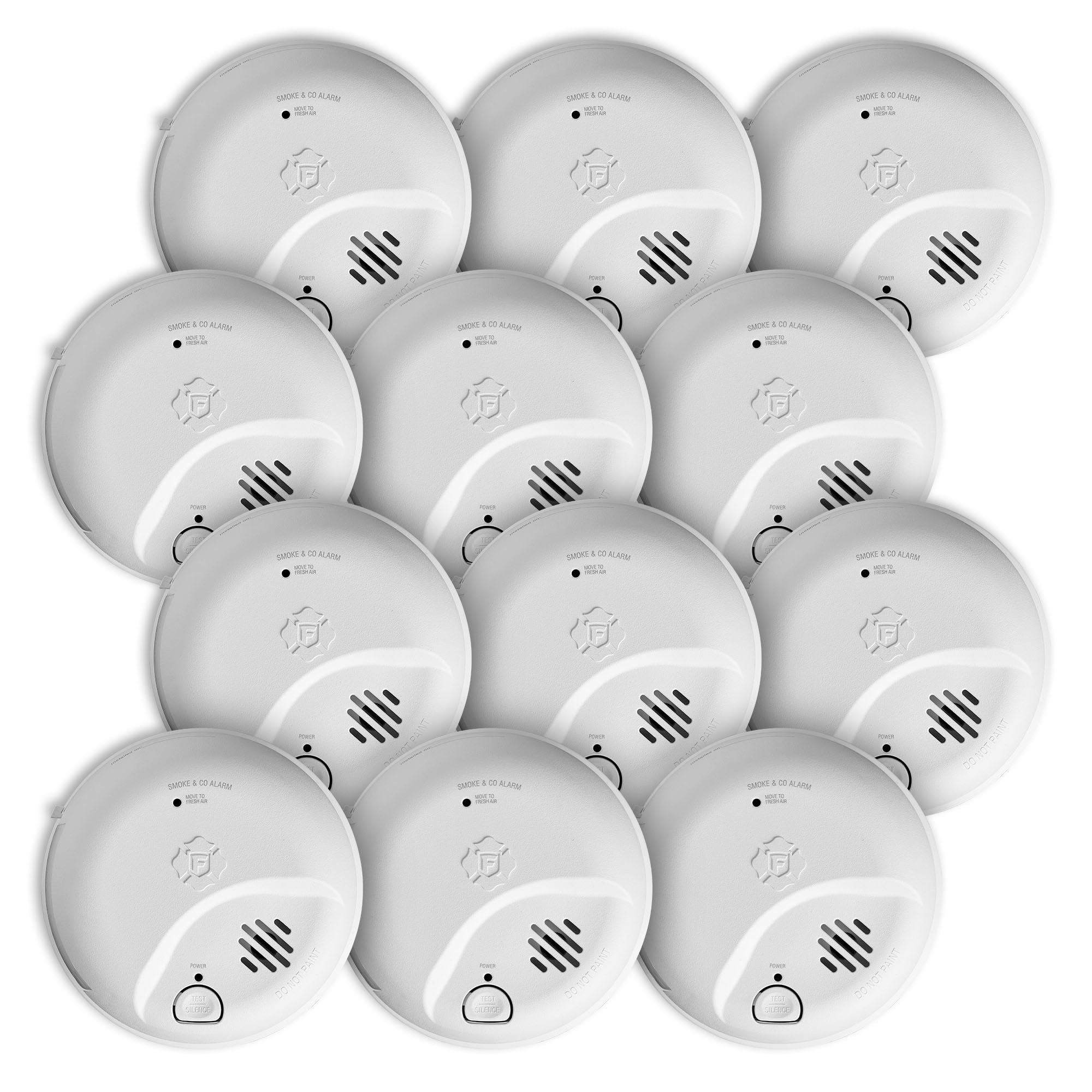 Honeywell SMICO100-AC, First Alert (SMICO100-AC) First Alert Precision Detection Interconnect Hardwired 2-In-1 Smoke…