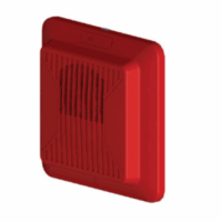 Secutron (SPPS-204-25) Speaker/Strobe, Wall, Square, 25V, White