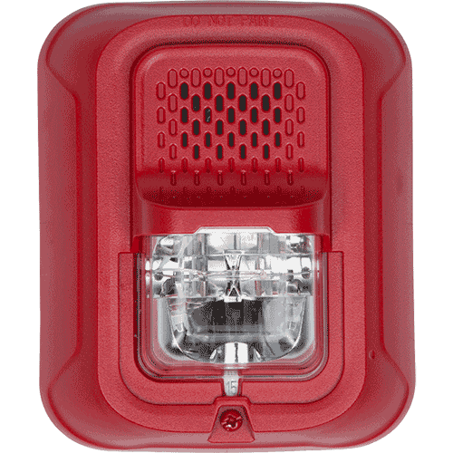 System Sensor CHSRLED, System Sensor CHSRLED L-Series Chime Strobe Red LED Wall Mount