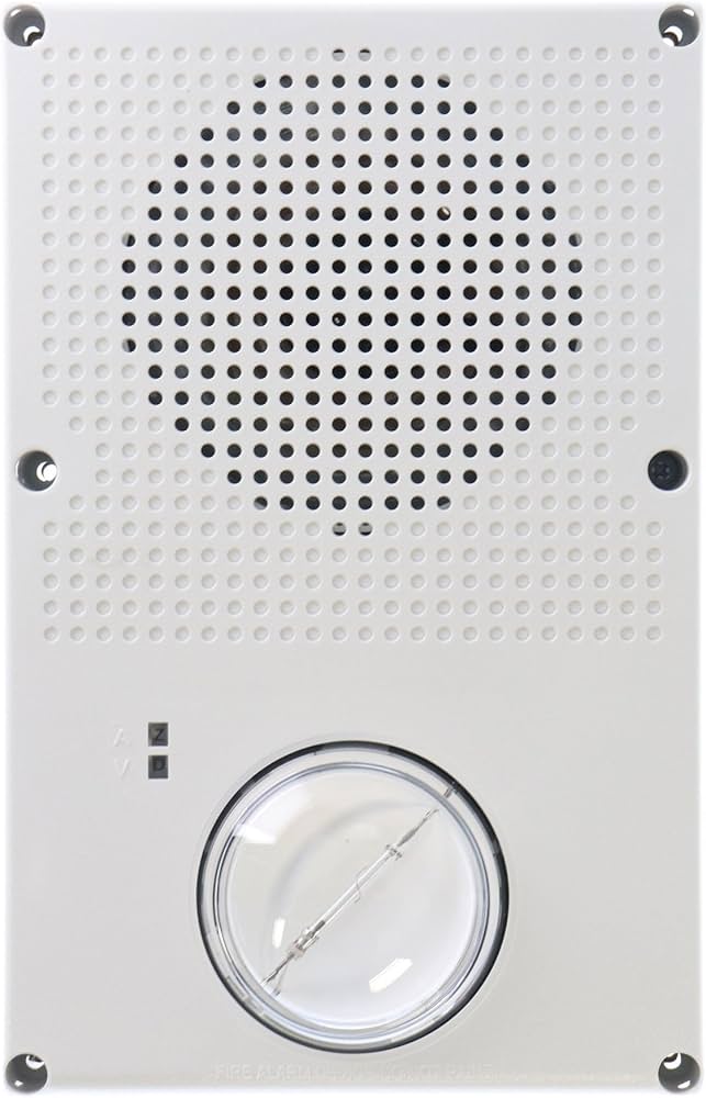 Edwards WGAWF-CVR, Edwards (WGAWF-CVR) Outdoor Cover, White, Fire Marking, Audio